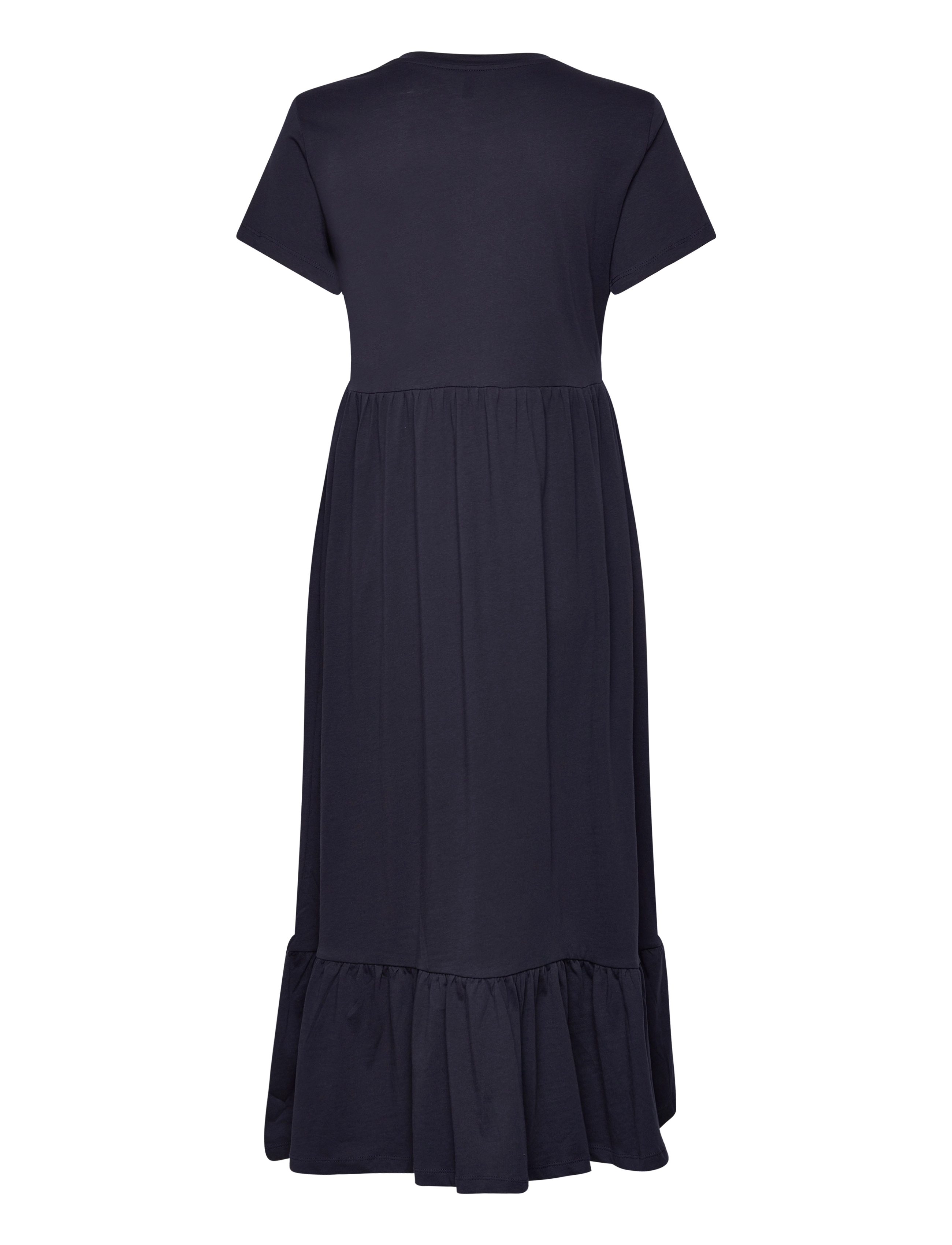 ONLY - ONLMAY LIFE S/S PEPLUM CALF DRESS JRS - sommerkjoler - night sky - 2