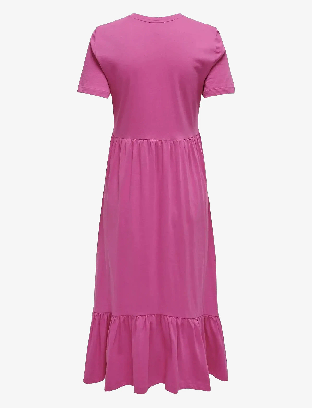 ONLY - ONLMAY LIFE S/S PEPLUM CALF DRESS JRS - suvekleidid - raspberry rose - 2