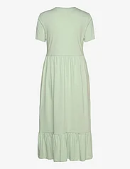 ONLY - ONLMAY LIFE S/S PEPLUM CALF DRESS JRS - midi jurken - subtle green - 1