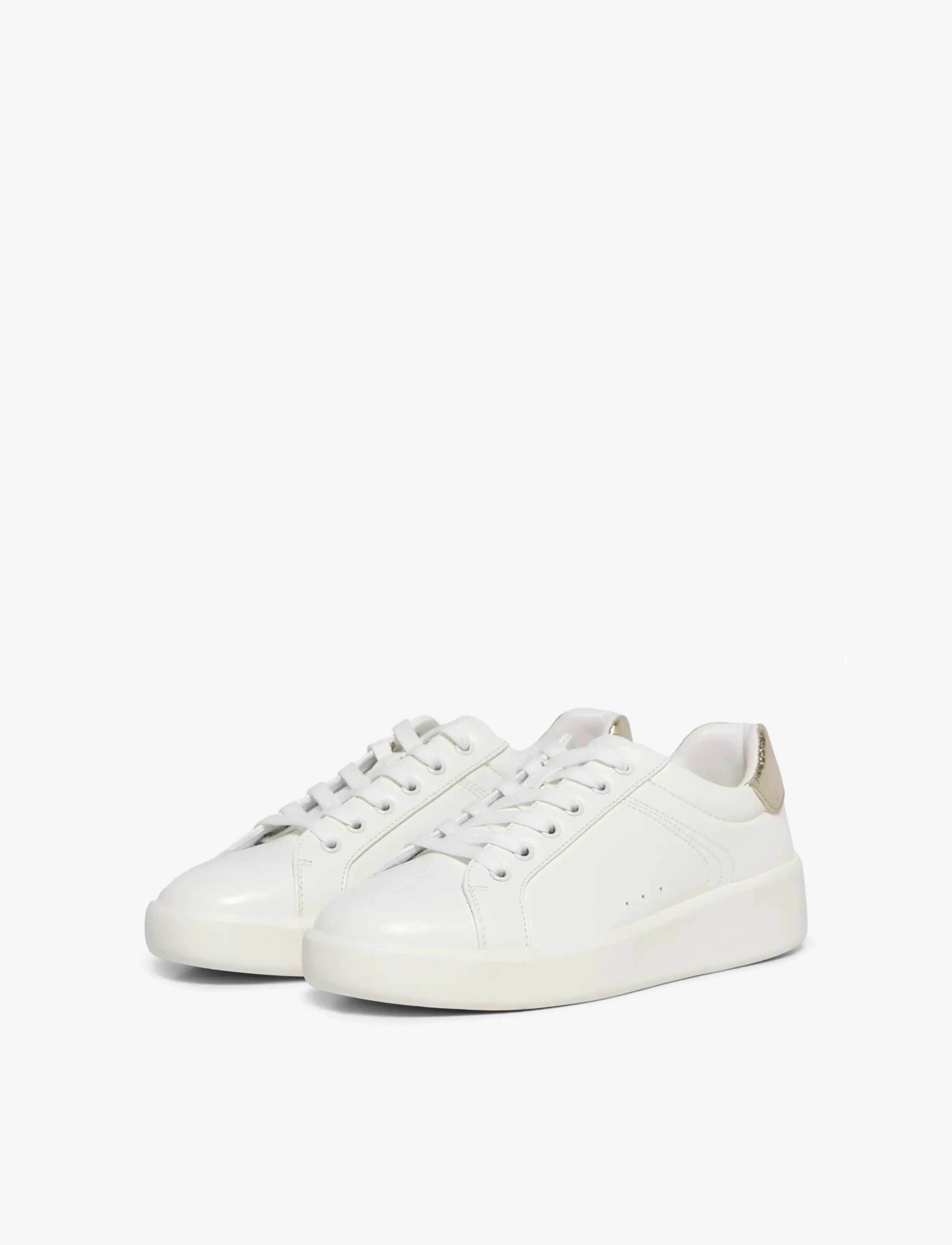 ONLY - ONLSOUL-4 PU SNEAKER NOOS - madalaimad hinnad - white - 4