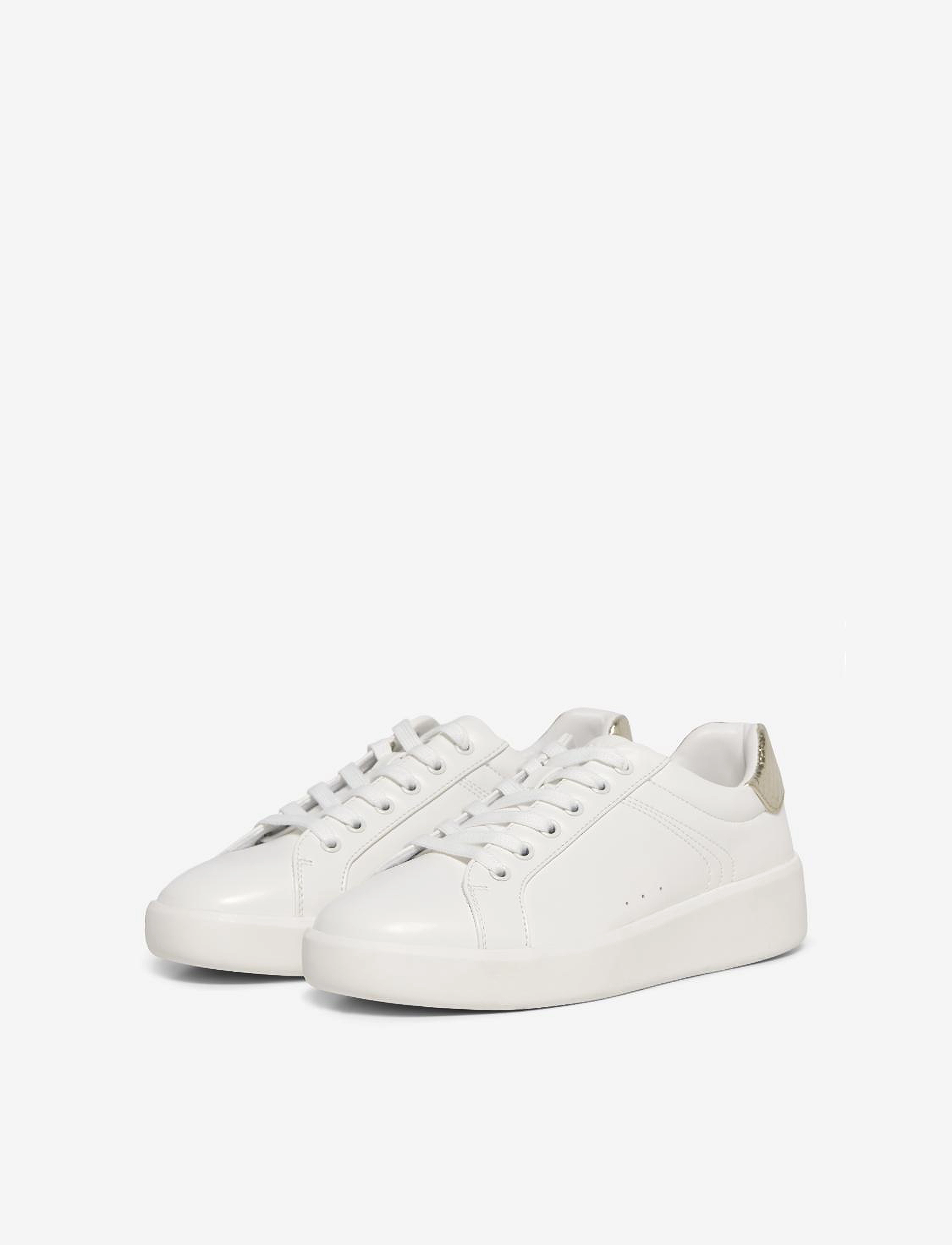 ONLY - ONLSOUL-4 PU SNEAKER NOOS - madalaimad hinnad - white - 5