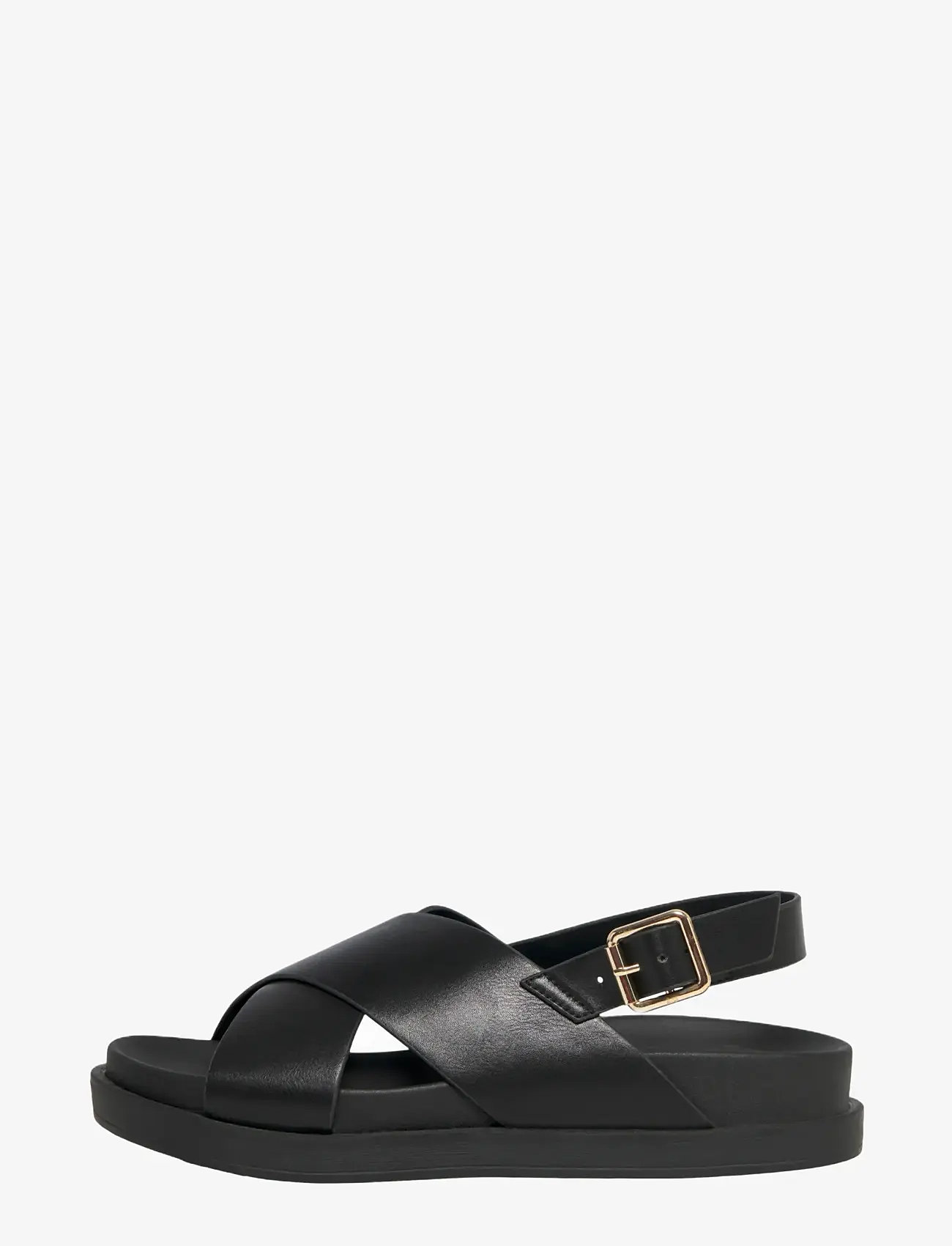 ONLY - ONLMINNIE-2 PU SLINGBACK SANDAL NOOS - kontsata sandaalid - black - 0