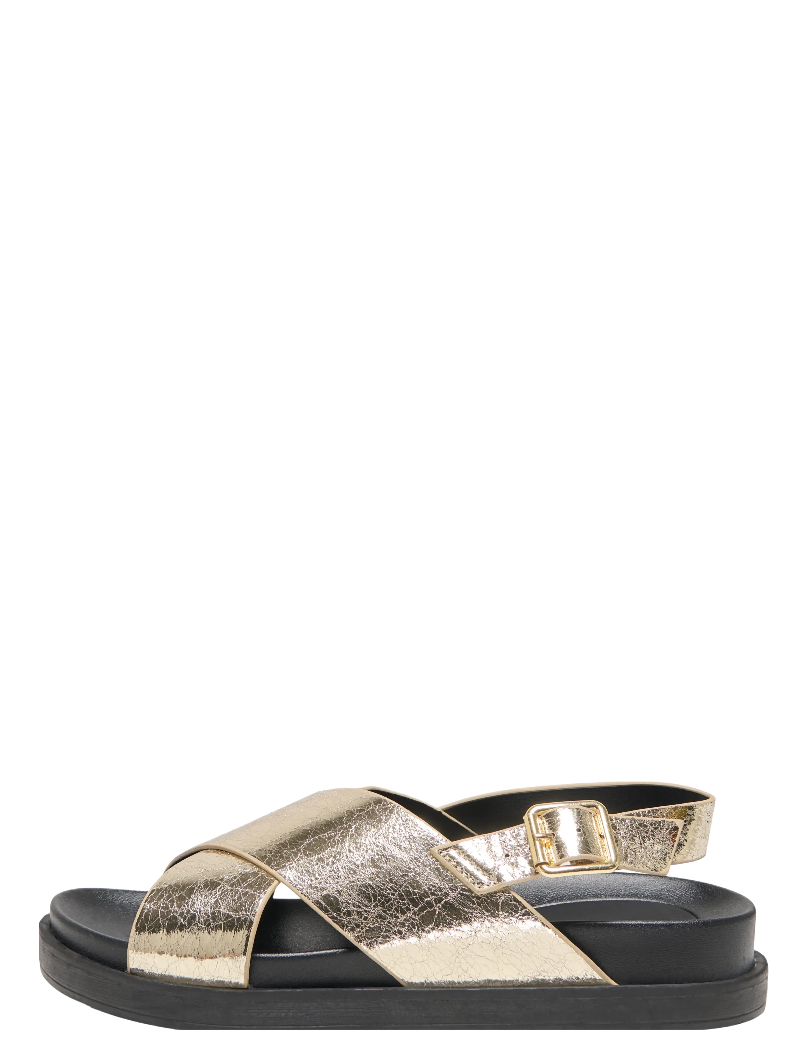 ONLY ONLMINNIE-2 PU SLINGBACK SANDAL NOOS - Schuhe - GOLD COLOUR / gold