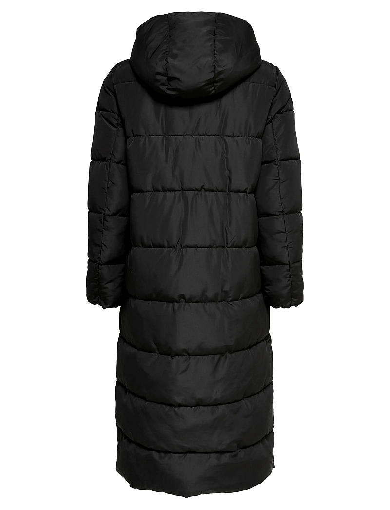 ONLY - ONLANNA X LONG HOOD PUFFER COAT OTW - voodriga mantlid - black - 1