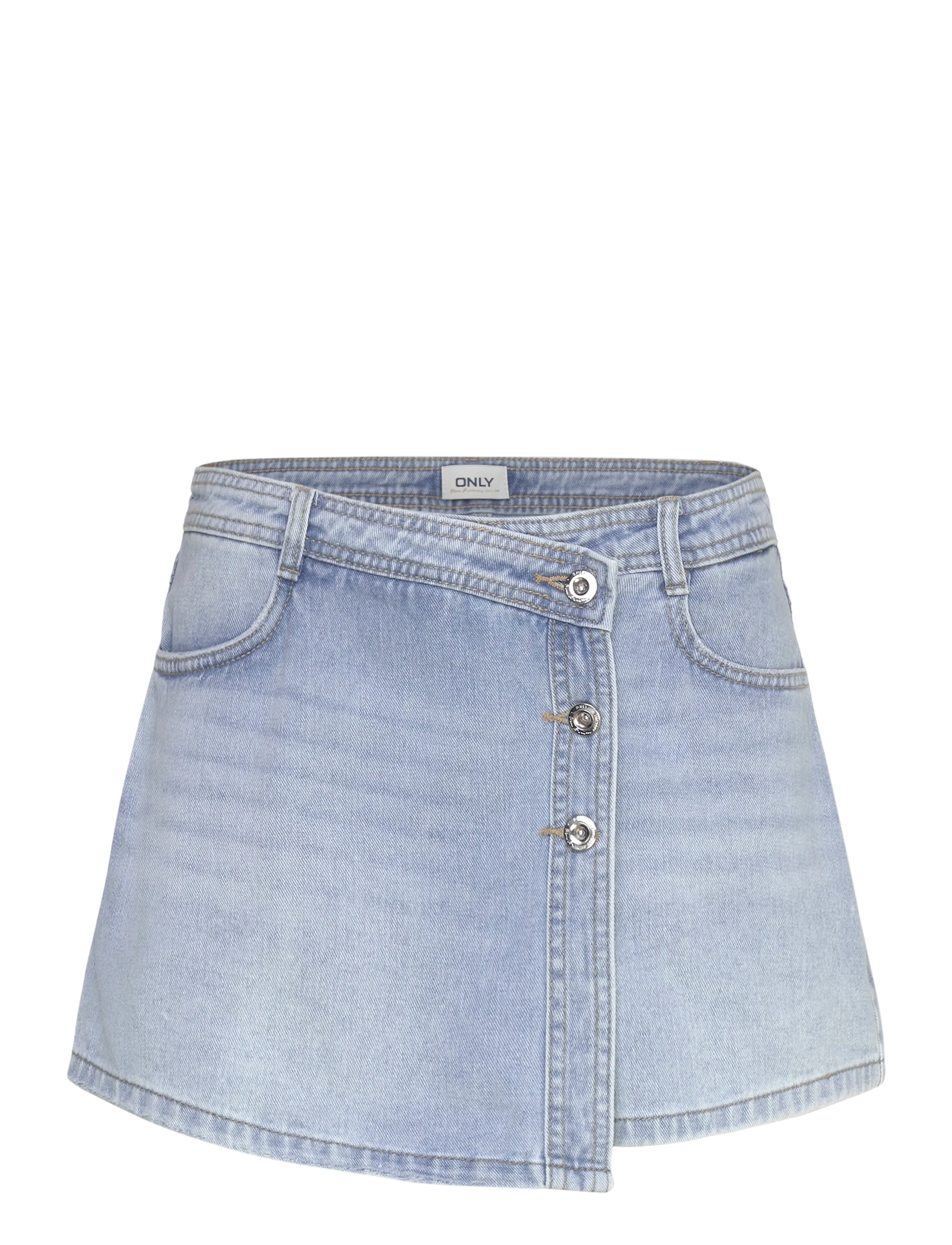 ONLY ONLLESLY REG LB DNM SKORT BJ NOOS - Denimnederdele - LIGHT BLUE DENIM / blue