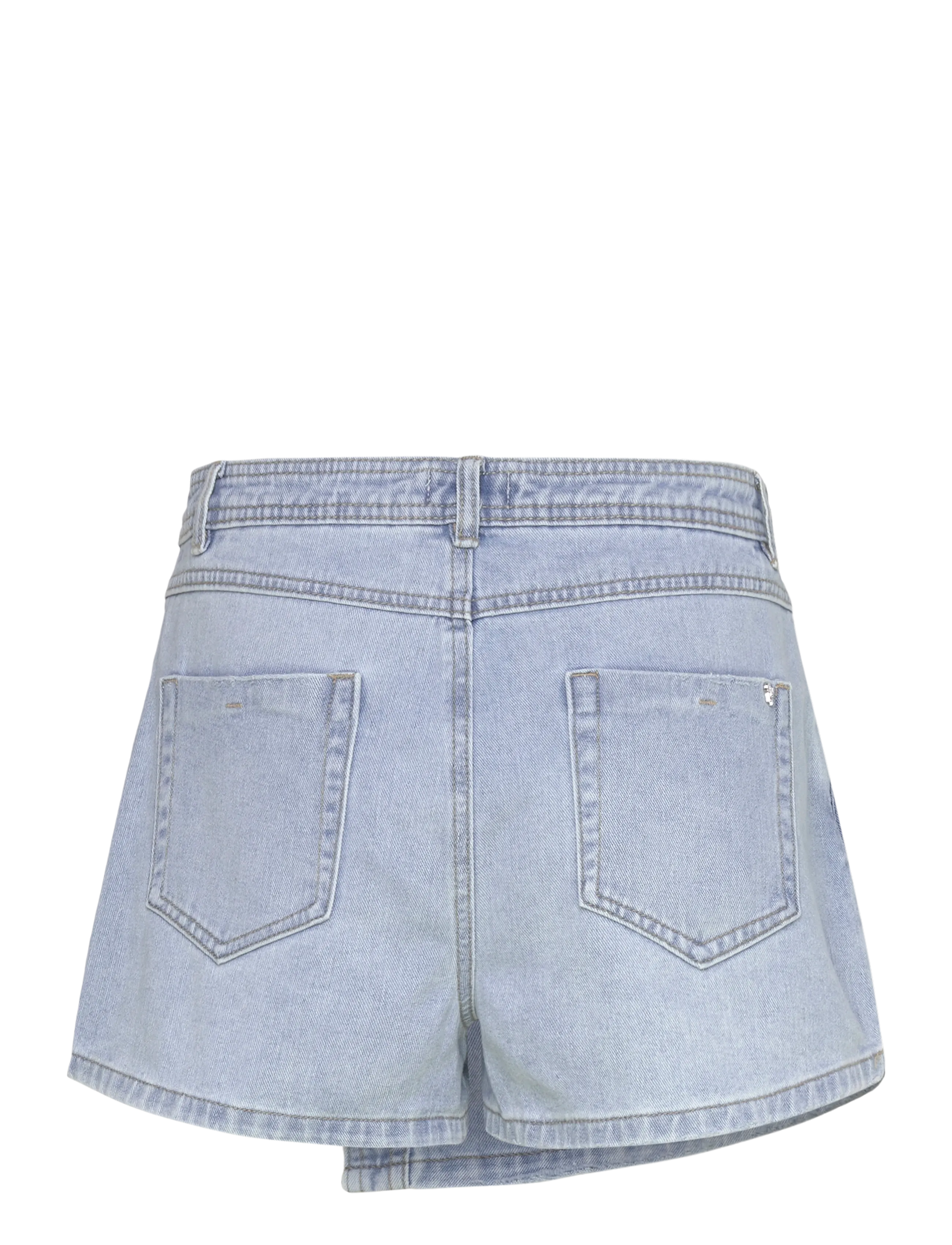 ONLY - ONLLESLY REG LB DNM SKORT BJ NOOS - denimnederdele - light blue denim - 2