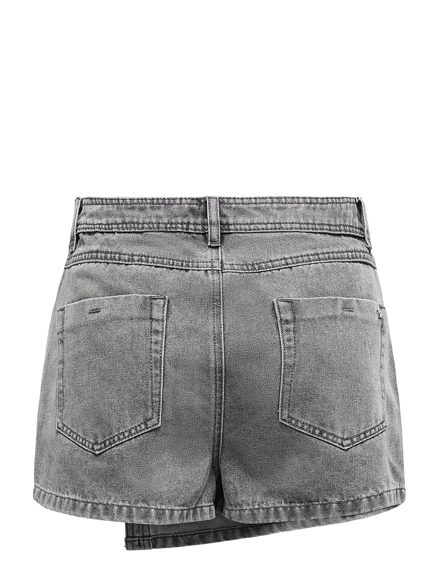 ONLY - ONLLESLY REG LB DNM SKORT BJ NOOS - jeansröcke - light grey denim - 2
