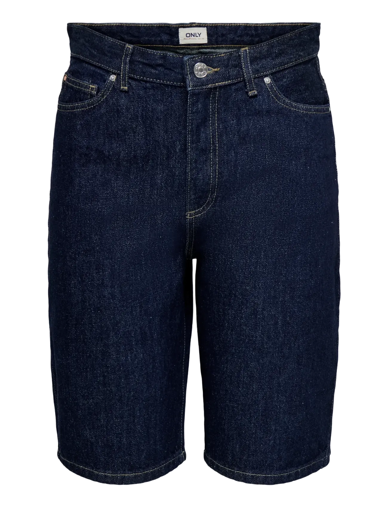 ONLY ONLSONNY HW WIDE DNM SHORTS NOOS - Jeansshorts - DARK BLUE DENIM / navy