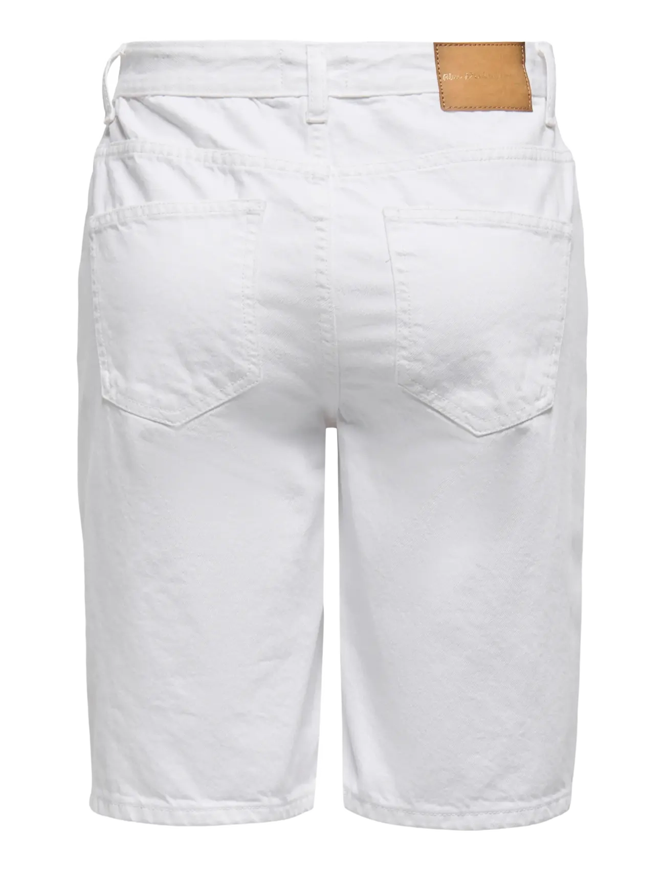 ONLY - ONLSONNY HW WIDE DNM SHORTS NOOS - jorts - white - 2