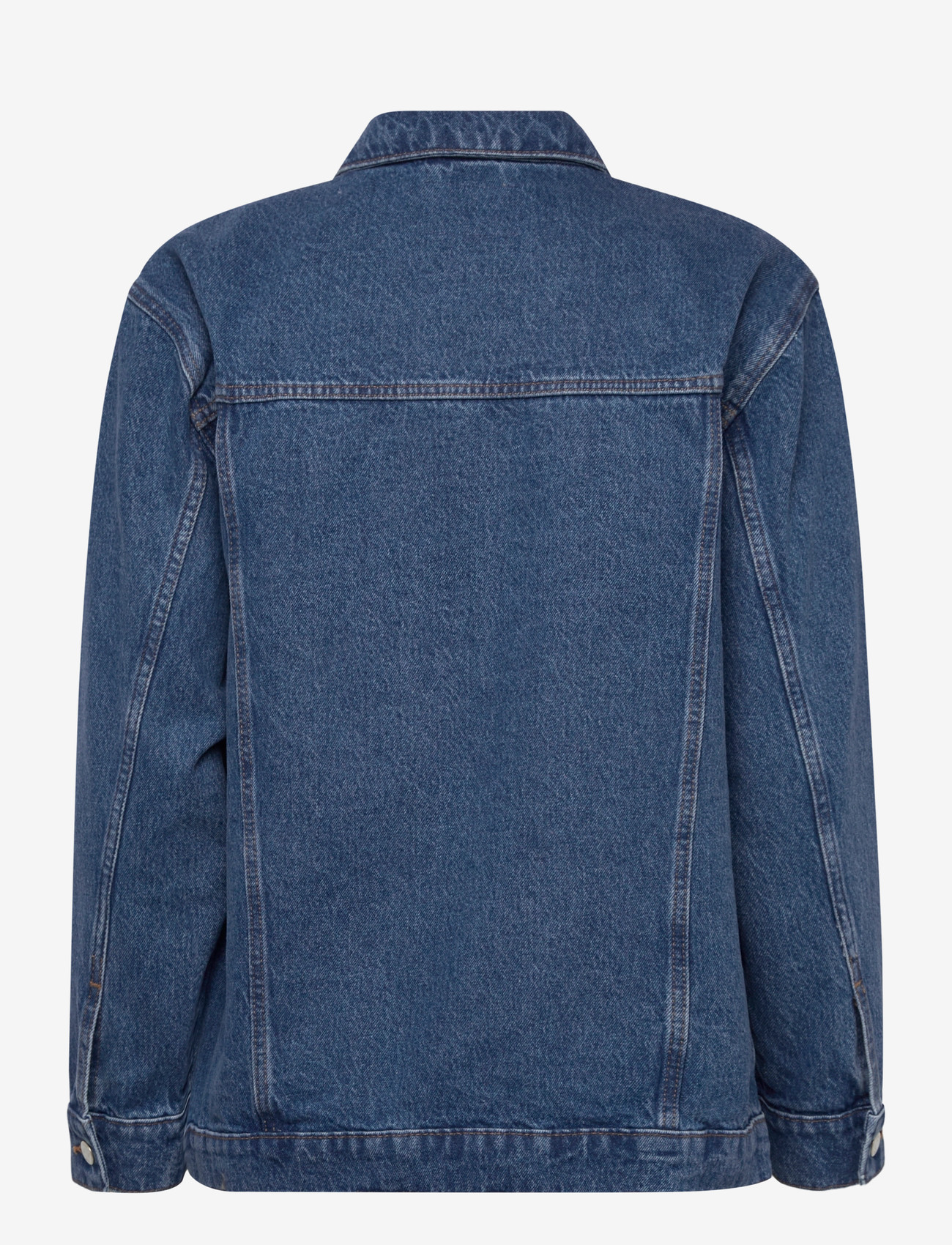 ONLY - ONLJAGGER LS OVERSIZED DNM JACKET - overtøj - medium blue denim - 1