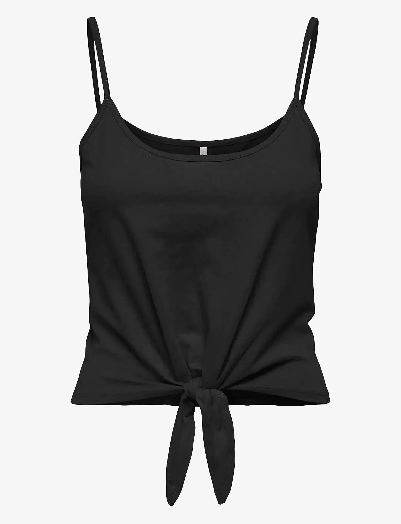 ONLY - ONLMAY LIFE S/L SHORT KNOT TOP BOX JRS - Ärmellose tops - black - 0