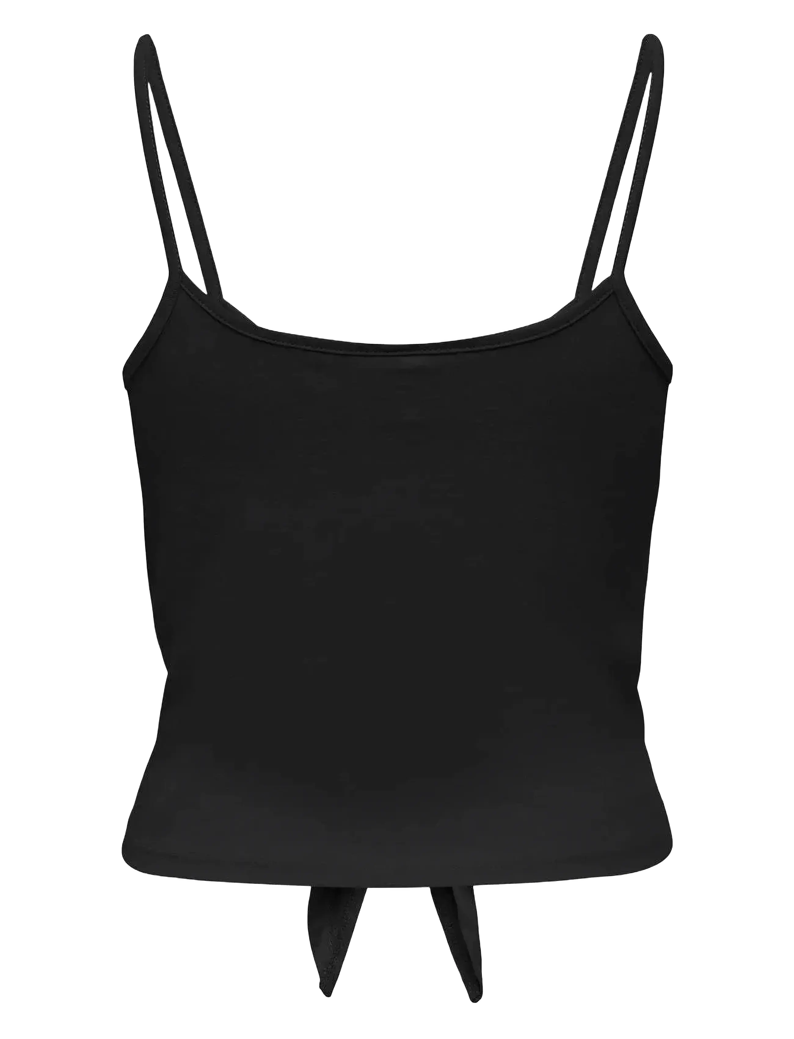 ONLY - ONLMAY LIFE S/L SHORT KNOT TOP BOX JRS - ermalausir toppar - black - 1