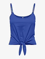 ONLY - ONLMAY LIFE S/L SHORT KNOT TOP BOX JRS - lowest prices - dazzling blue - 0