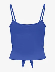 ONLY - ONLMAY LIFE S/L SHORT KNOT TOP BOX JRS - Ärmellose tops - dazzling blue - 1