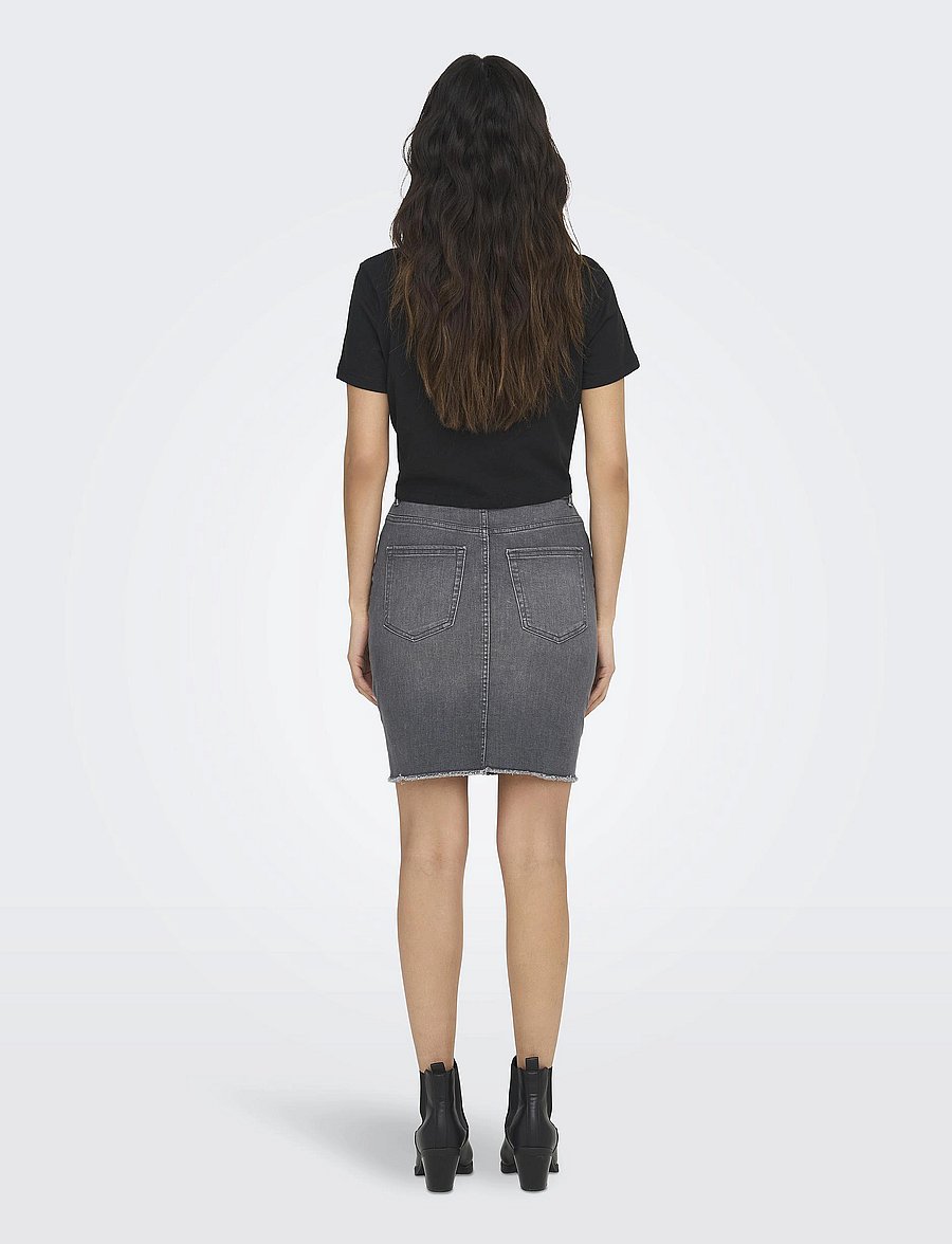 ONLY - ONLMAY LIFE S/S SHORT KNOT TOP BOX JRS - black - 3