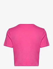 ONLY - ONLMAY LIFE S/S SHORT KNOT TOP BOX JRS - shocking pink - 1