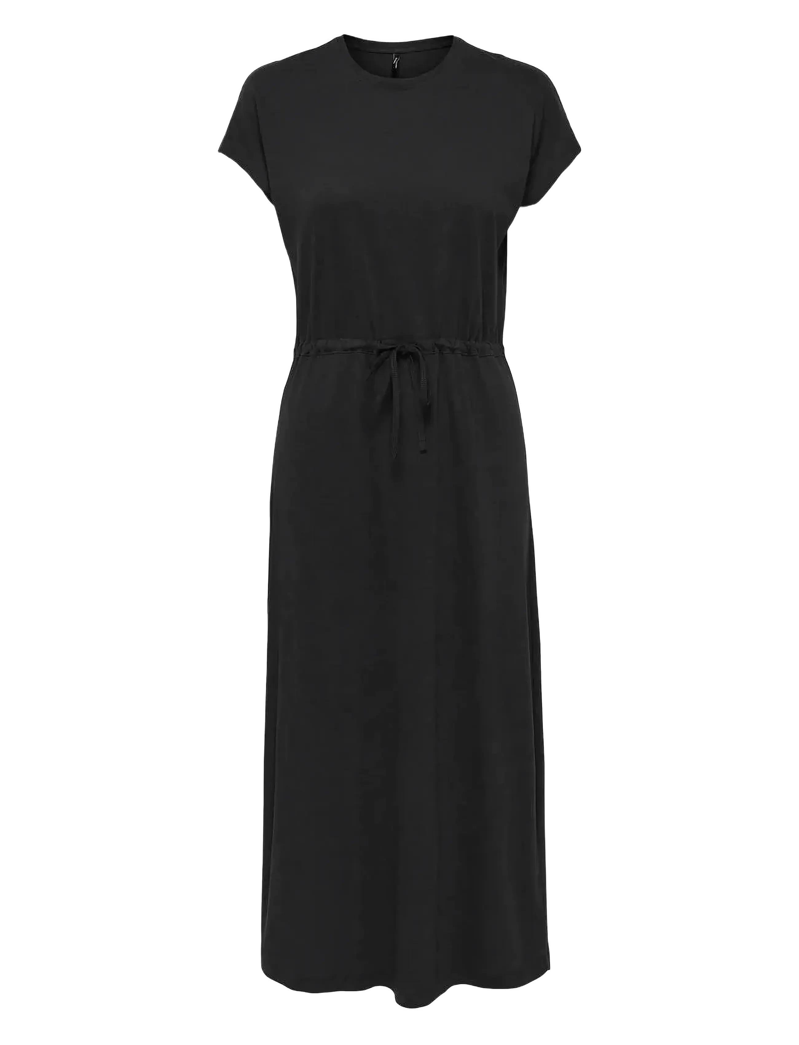 ONLY Onlmay Life S/S Midi Kleid Box Jrs Schwarz - XS - Damen