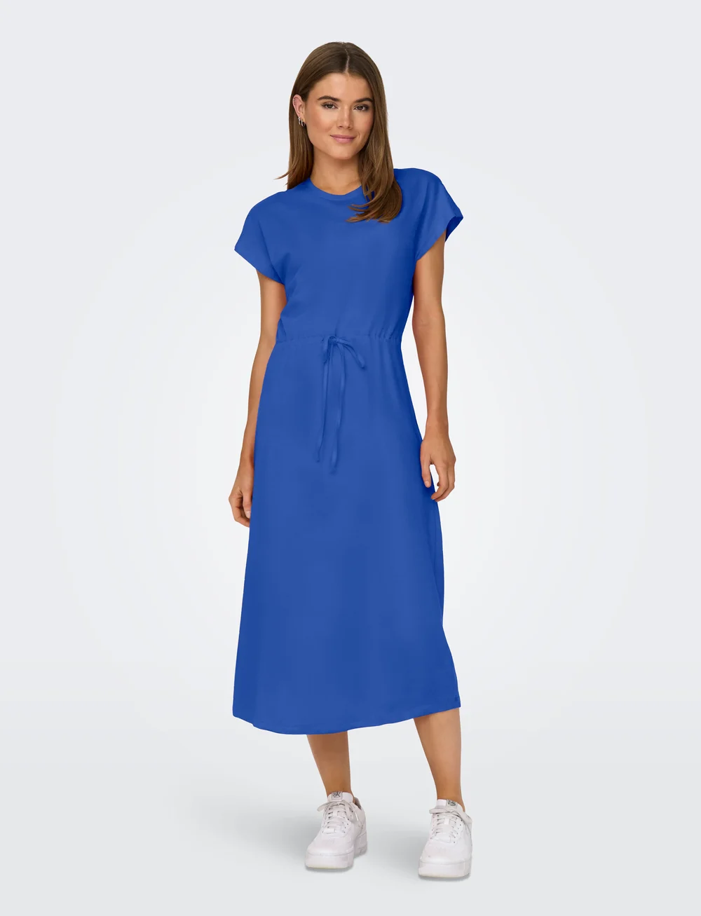 ONLY - ONLMAY LIFE S/S MIDI DRESS BOX JRS - t-shirtklänningar - dazzling blue - 0