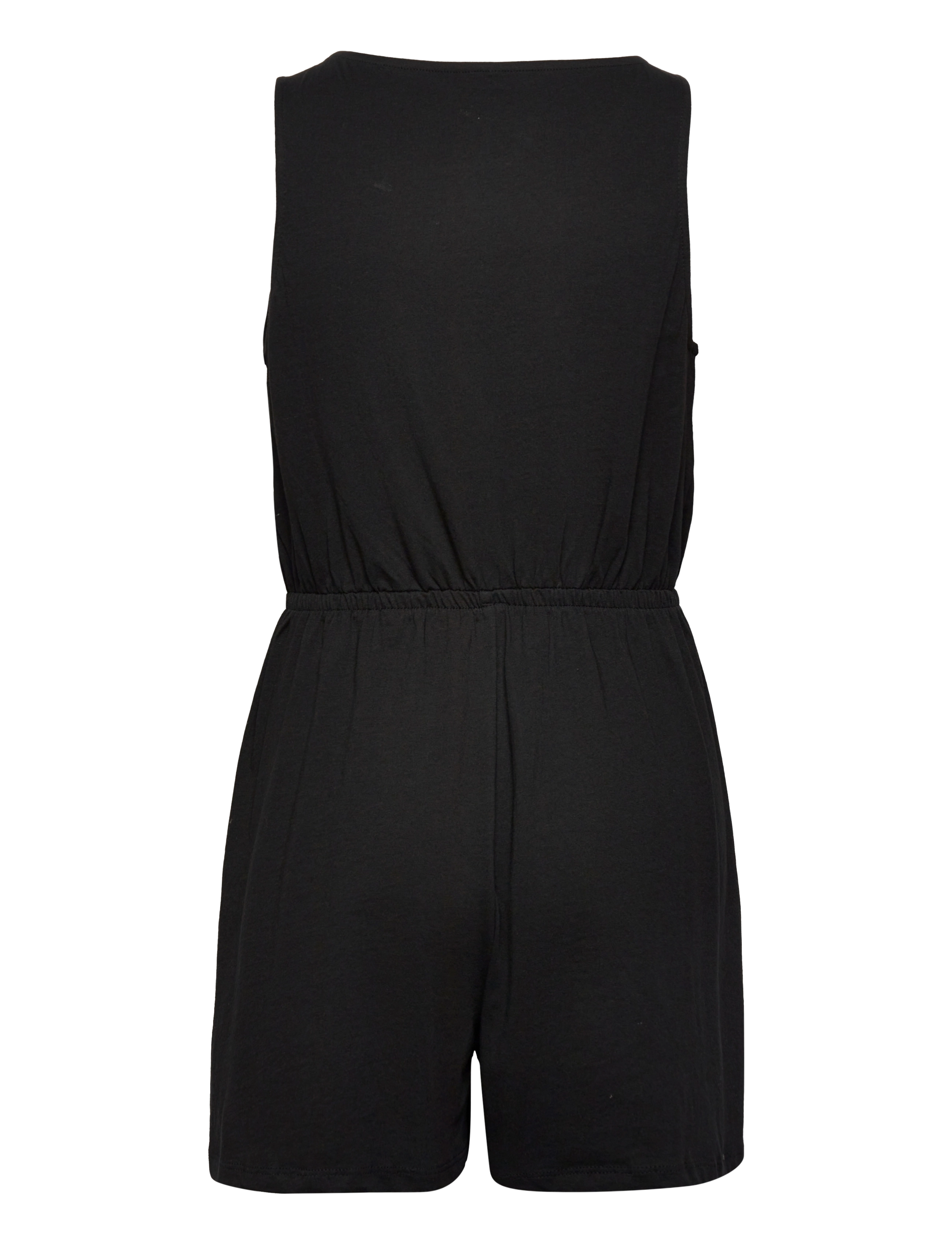 ONLY - ONLMAY S/L WRAP PLAYSUIT JRS - black - 1