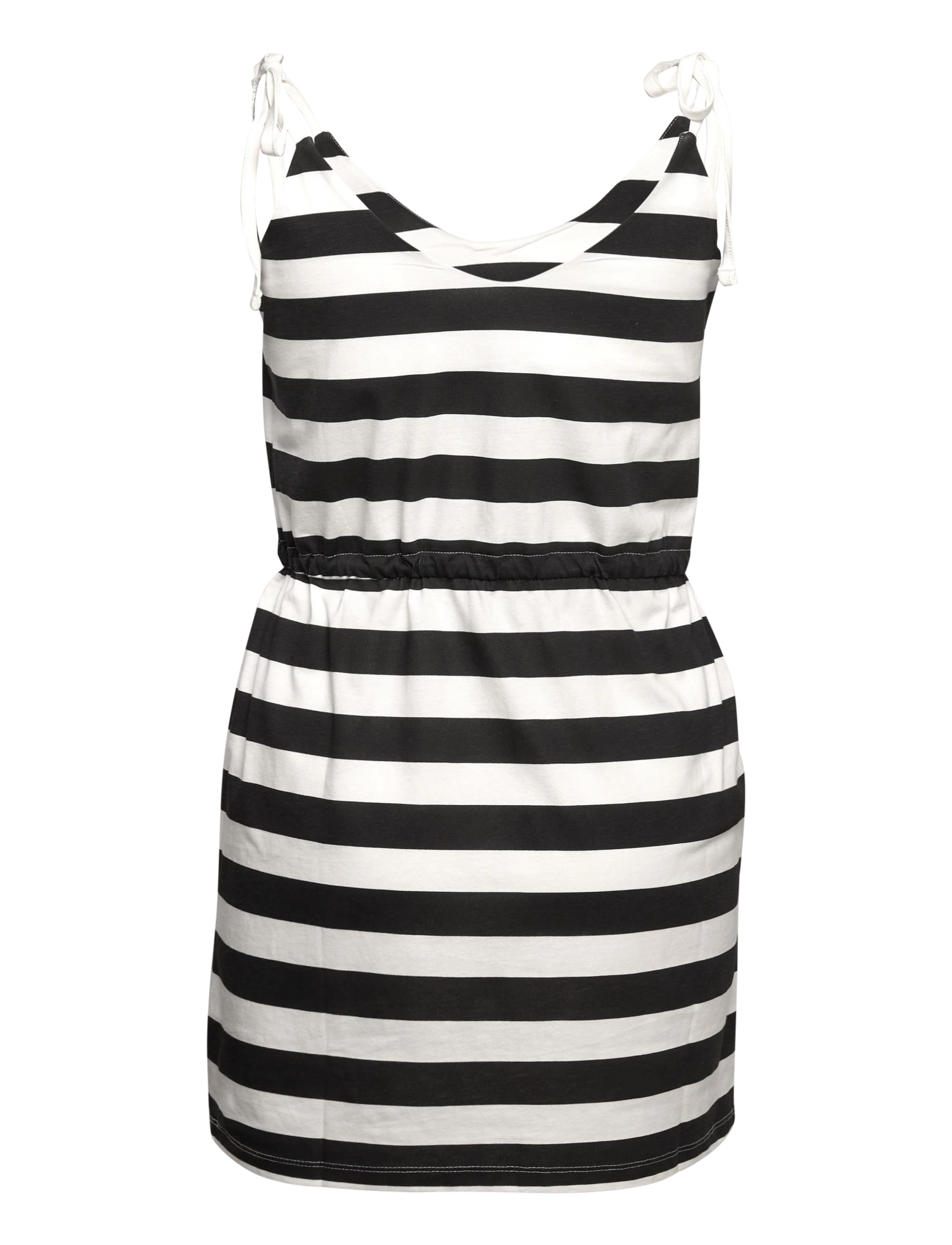ONLY - ONLMAY S/L STRIPE SINGLET DRESS JRS - black - 1