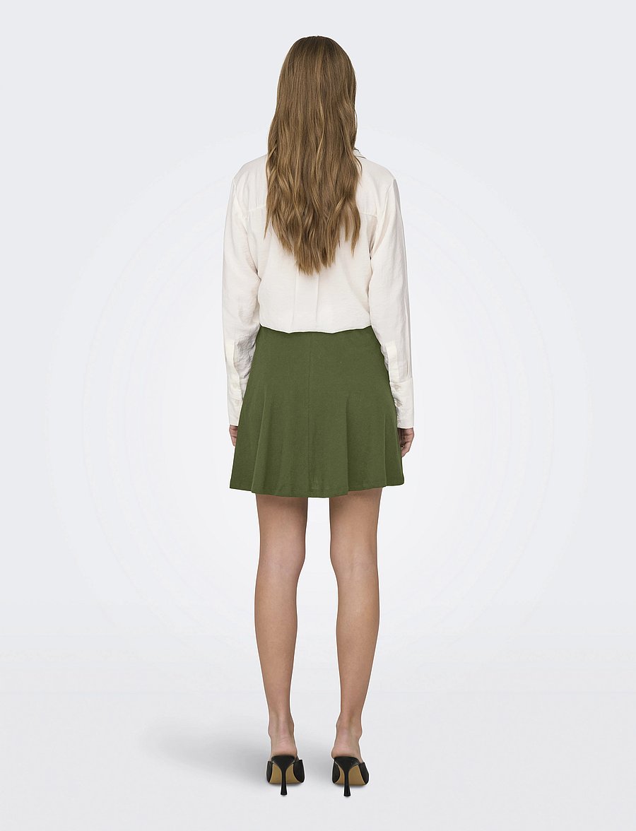 ONLY - ONLMAY LIFE SKATER SKIRT JRS - short skirts - kalamata - 3