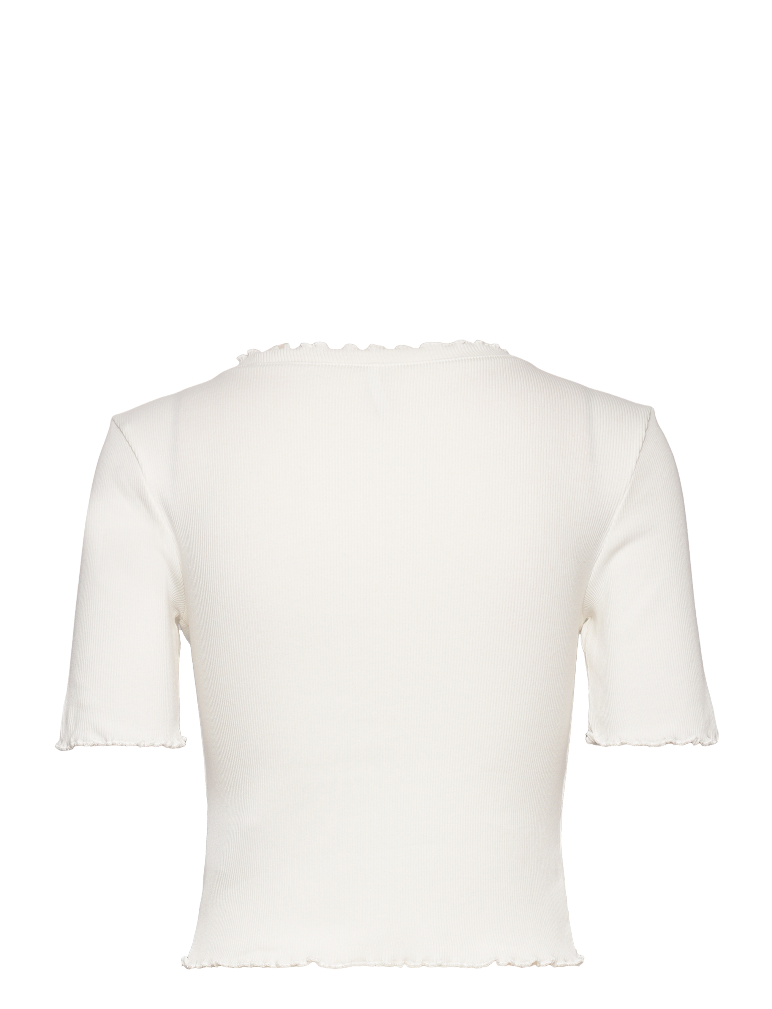 ONLY - ONLLAILA S/S BUTTON TOP JRS - crop tops - cloud dancer - 2