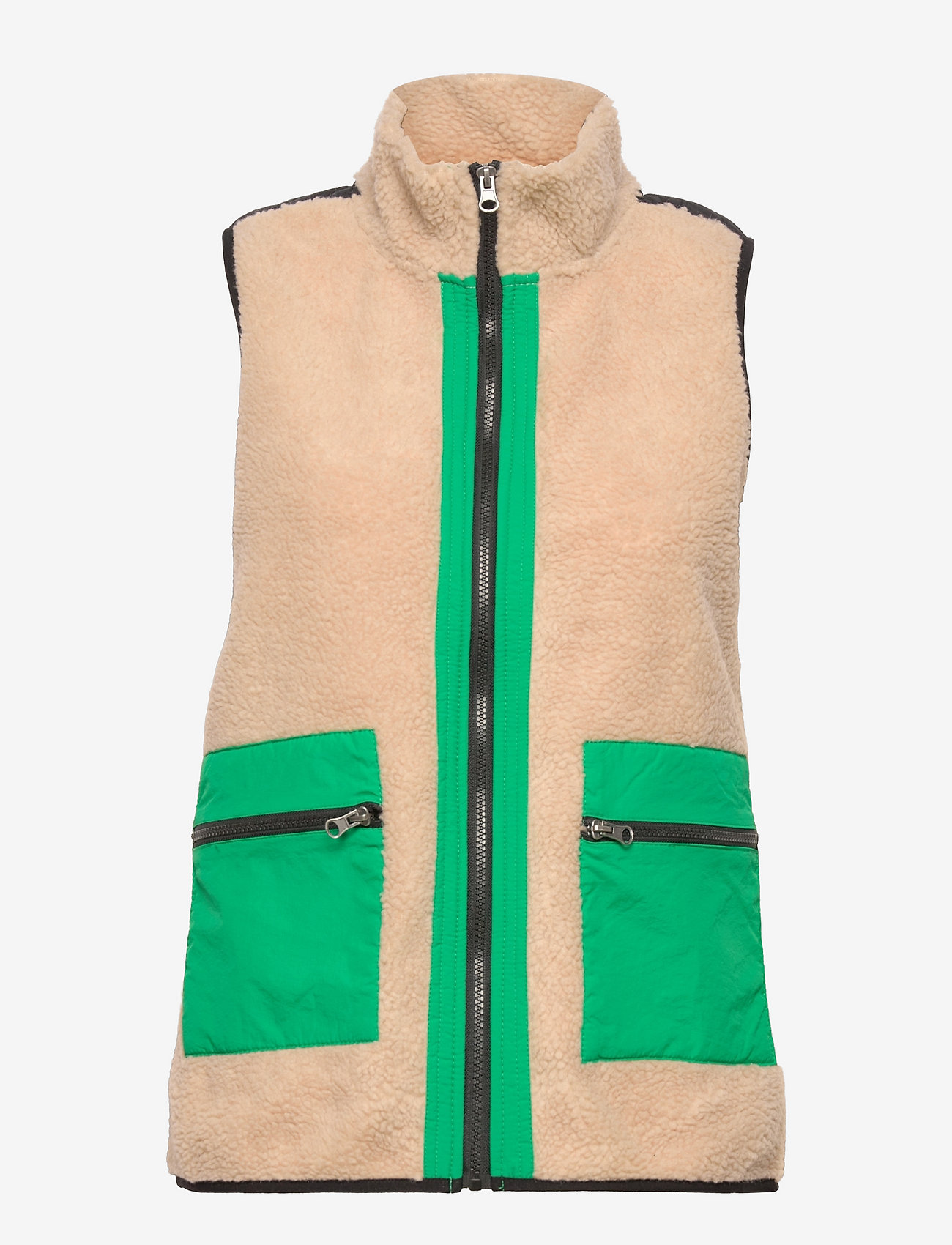 ONLY - ONLSTACY TEDDY VEST NN - beige - 0
