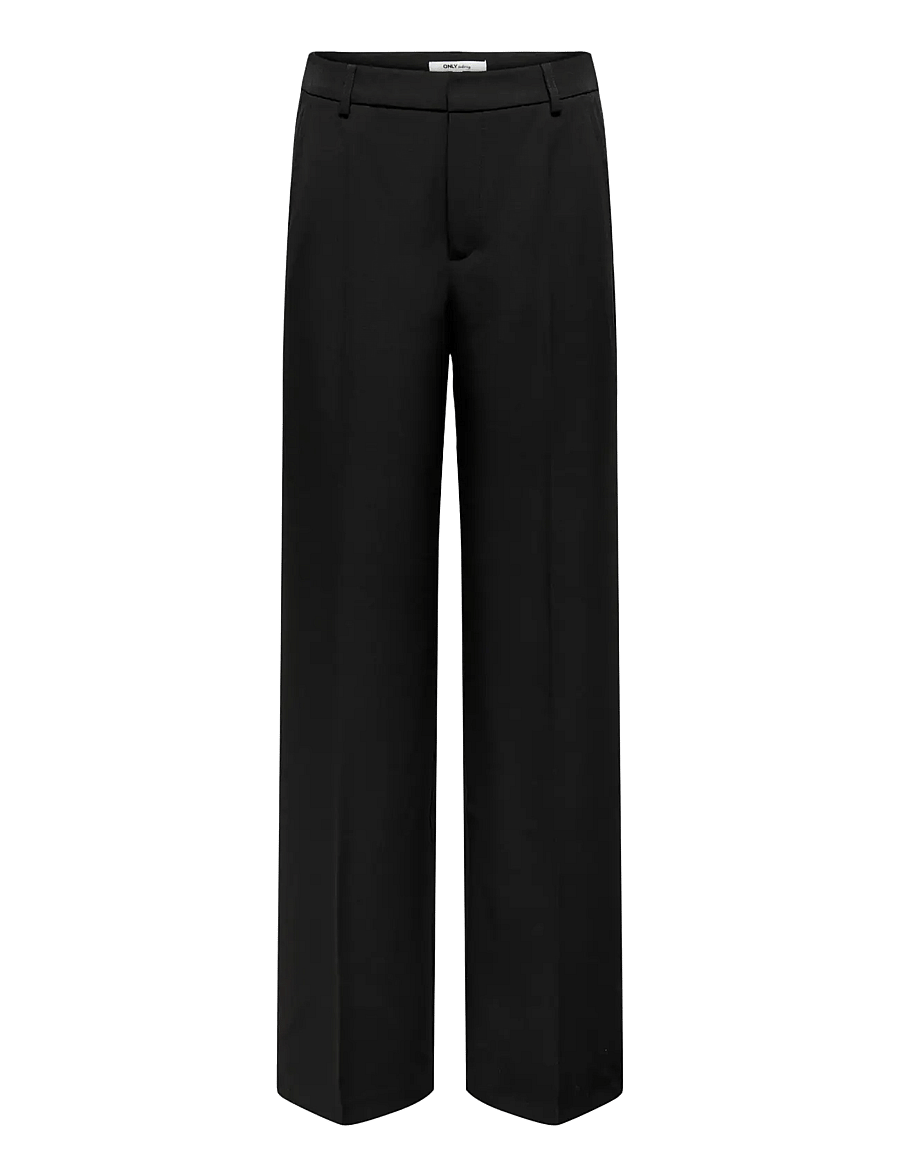 ONLY - ONLBERRY LIFE HW WIDE PANT TLR NOOS - black - 1