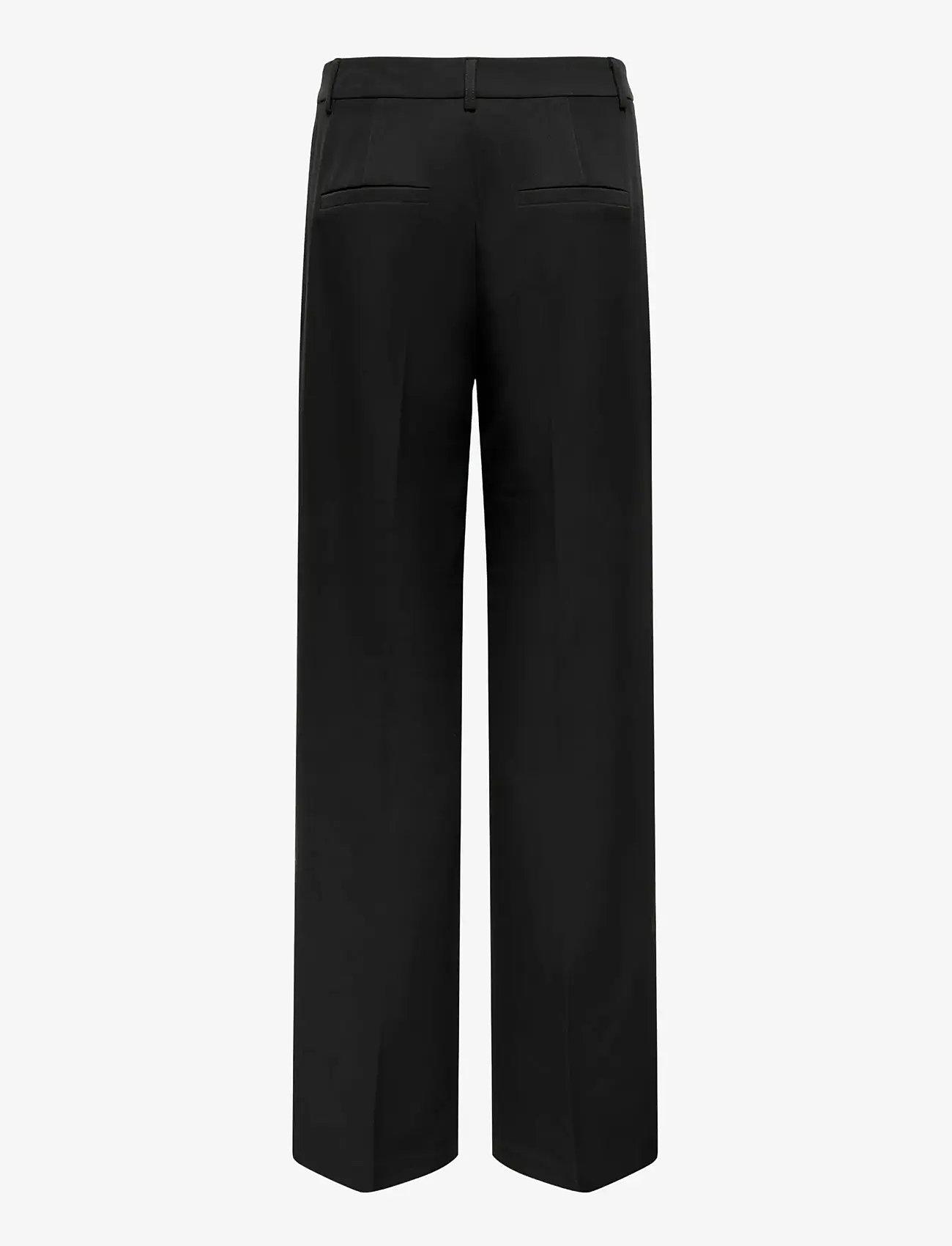 ONLY - ONLBERRY HW WIDE PANT TLR NOOS - pidulikud püksid - black - 2