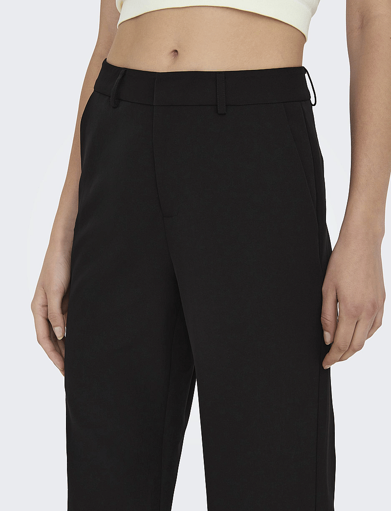ONLY - ONLBERRY HW WIDE PANT TLR NOOS - kostymbyxor - black - 5