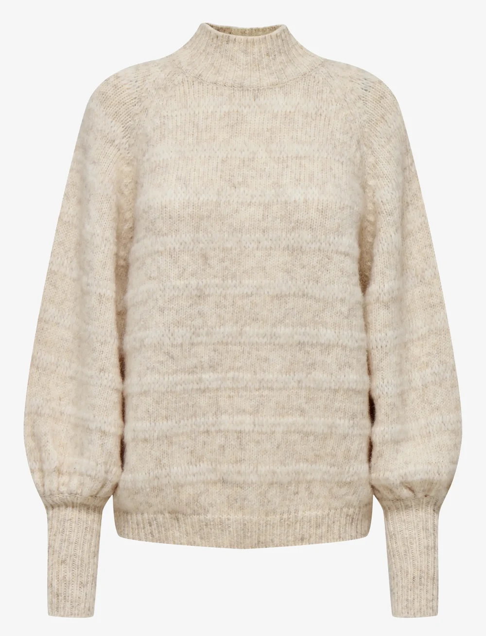 ONLY - ONLCELINA LS HIGH PULLOVER KNT NOOS - pullover - birch - 1