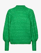 ONLCELINA LIFE LS HIGH PULLOVER KNT NOOS - ISLAND GREEN