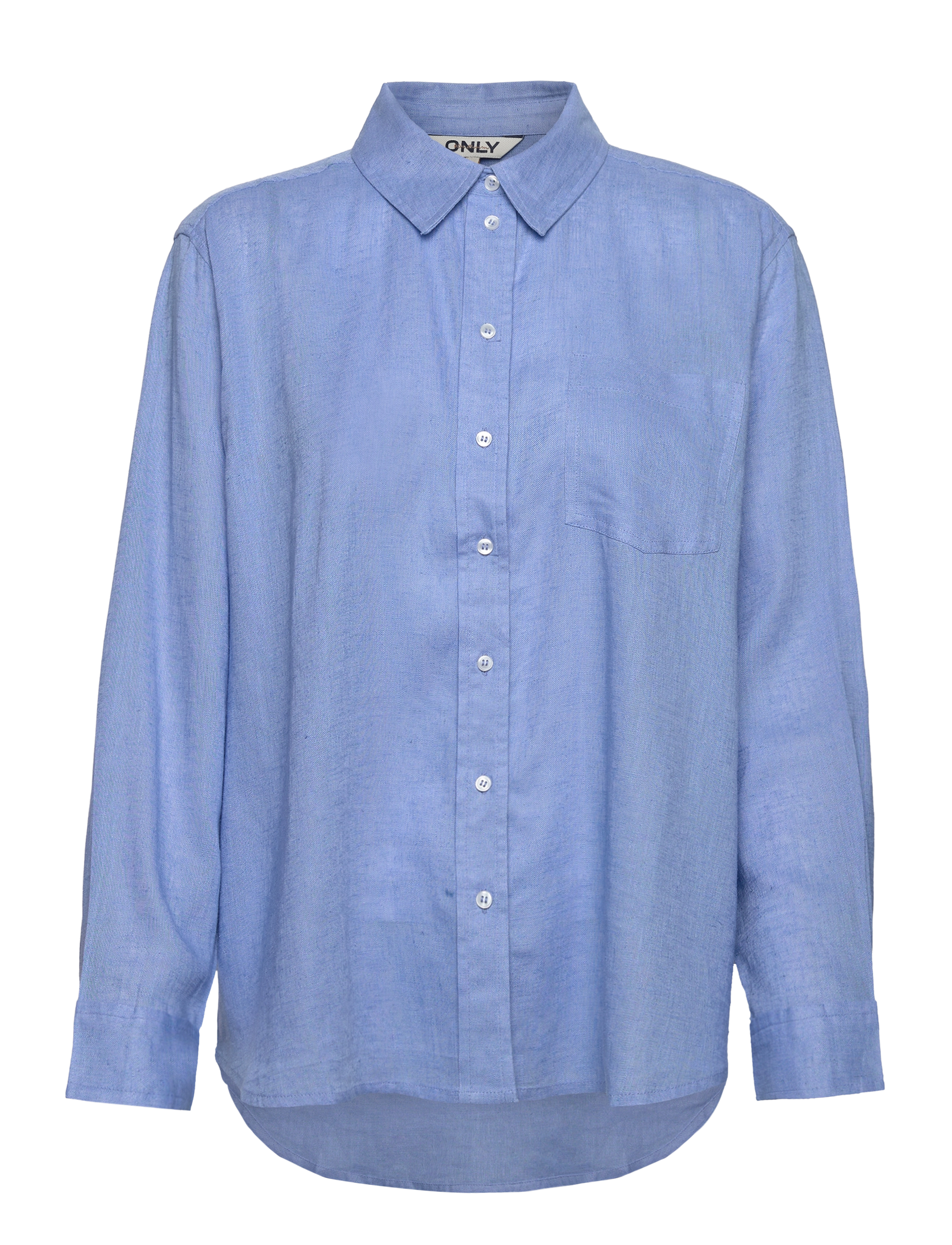 ONLY ONLTOKYO L/S LINEN BLEND SHIRT PNT NOOS - Transitional Layering - AZURINE / blue