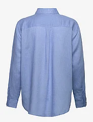 ONLY - ONLTOKYO L/S LINEN BLEND SHIRT PNT NOOS - linnen overhemden - azurine - 1