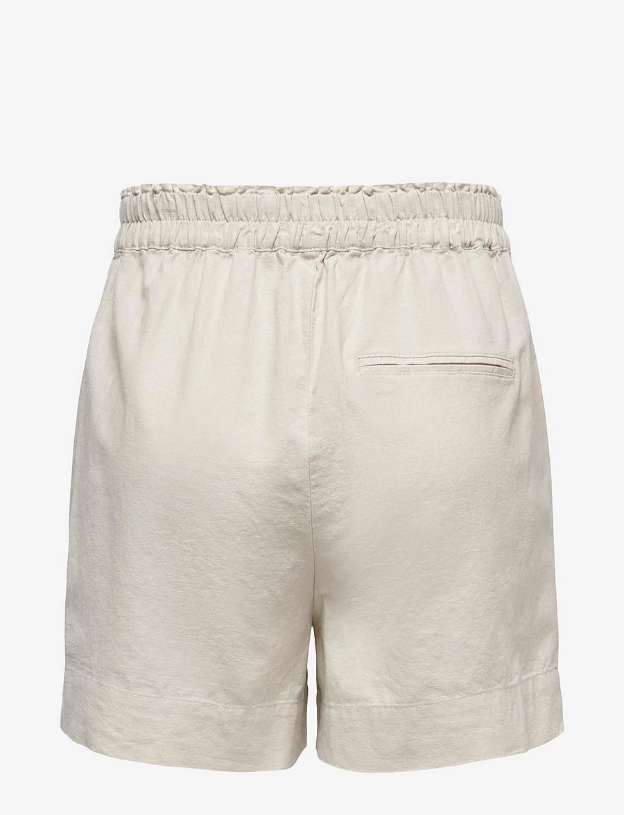 ONLY - ONLTOKYO HW LINEN BLEND SHORTS PNT NOOS - leinen-shorts - moonbeam - 2