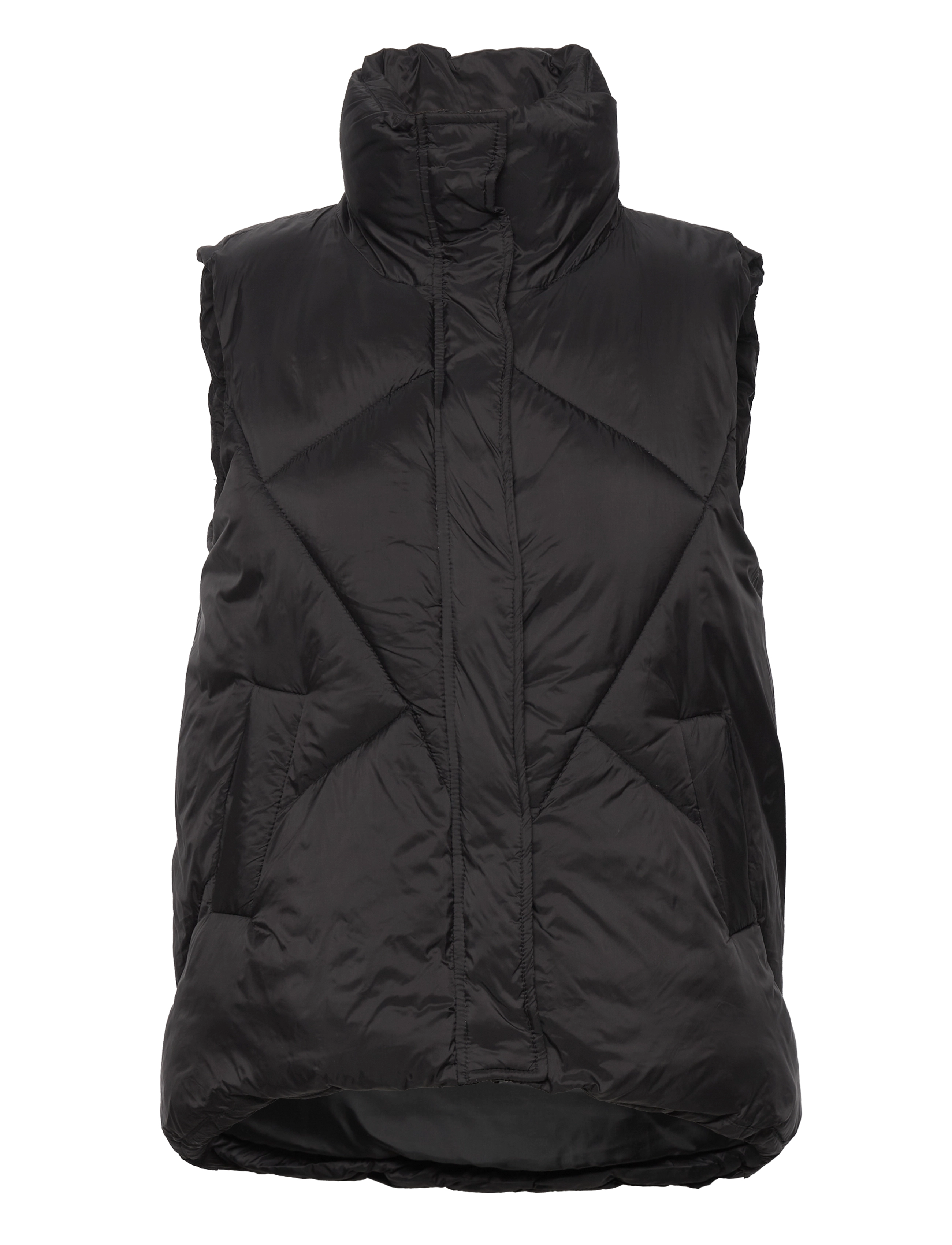 ONLY ONLPALMA PUFFER WAISTCOAT CC OTW - Västar - BLACK / black