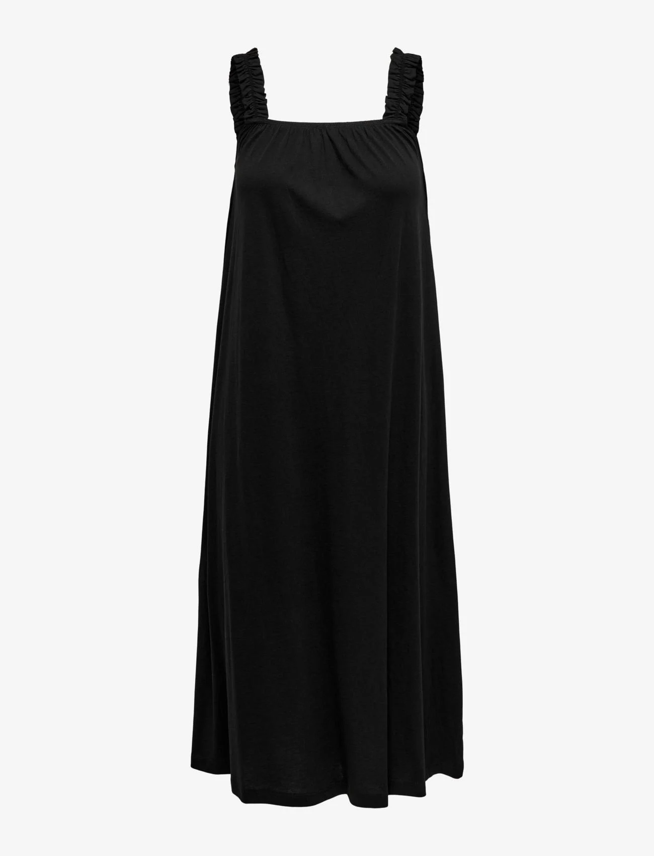 ONLY - ONLMAY S/L MIX DRESS JRS - laveste priser - black - 0