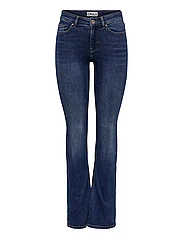 ONLY - ONLBLUSH MID FLARED DNM TAI021 NOOS - džinsa bikses ar zvanveida starām - dark blue denim - 0