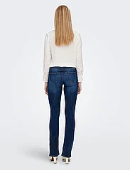 ONLY - ONLBLUSH MID FLARED DNM TAI021 NOOS - flared jeans - dark blue denim - 4