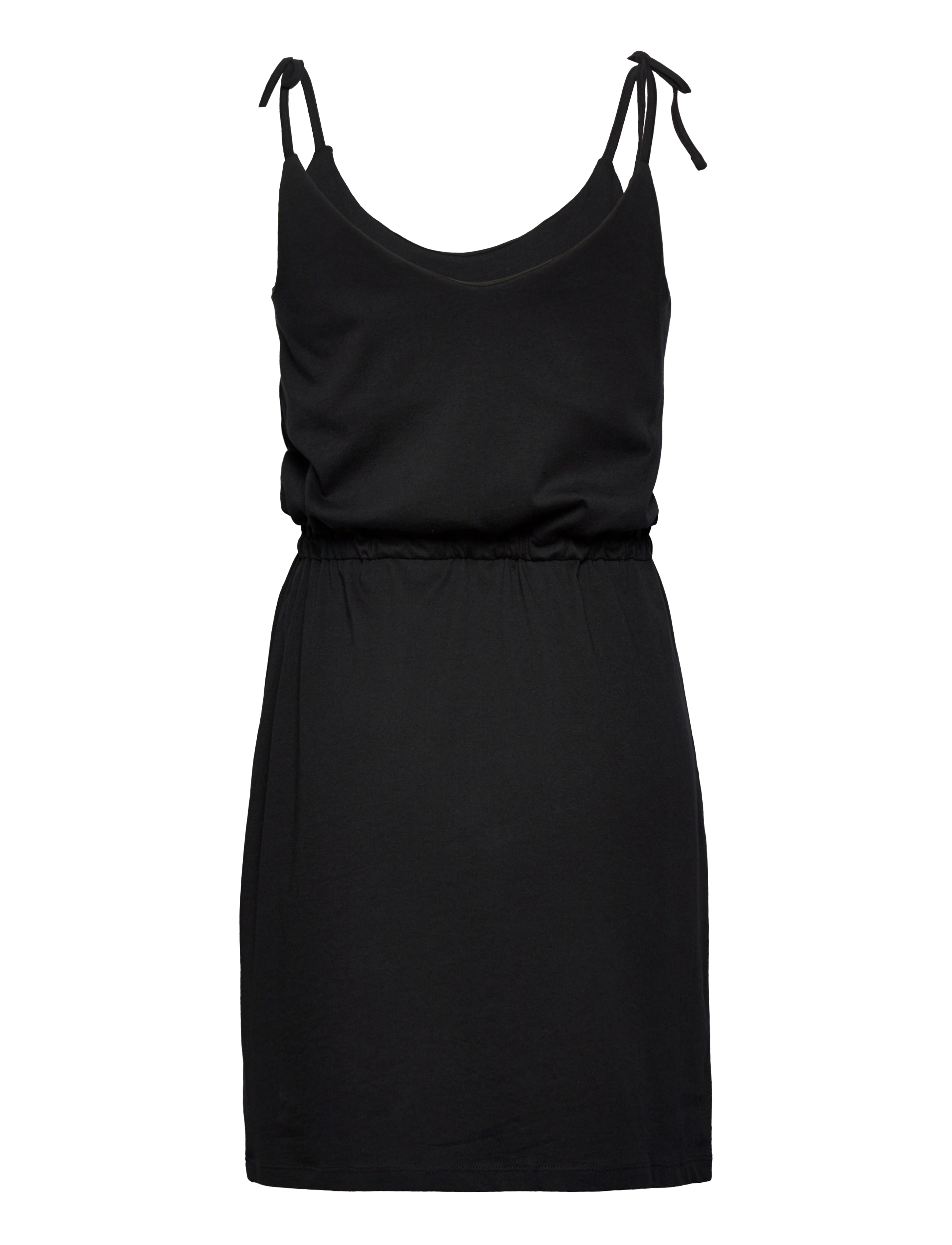 ONLY - ONLMAY S/L SINGLET DRESS JRS - black - 1