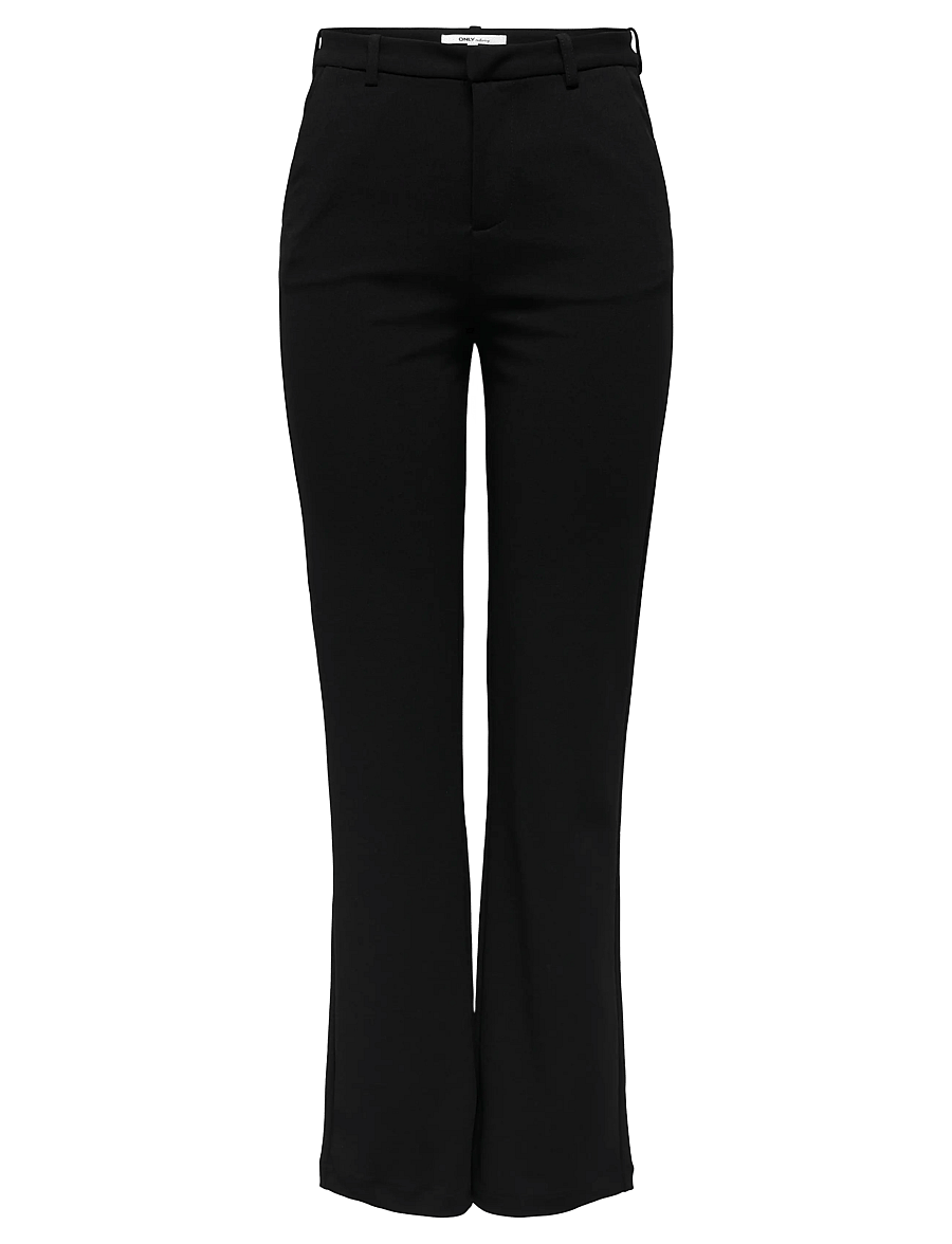 ONLY - ONLRAFFY-YO MID STR PANT PNT NOOS - straight leg hosen - black - 1