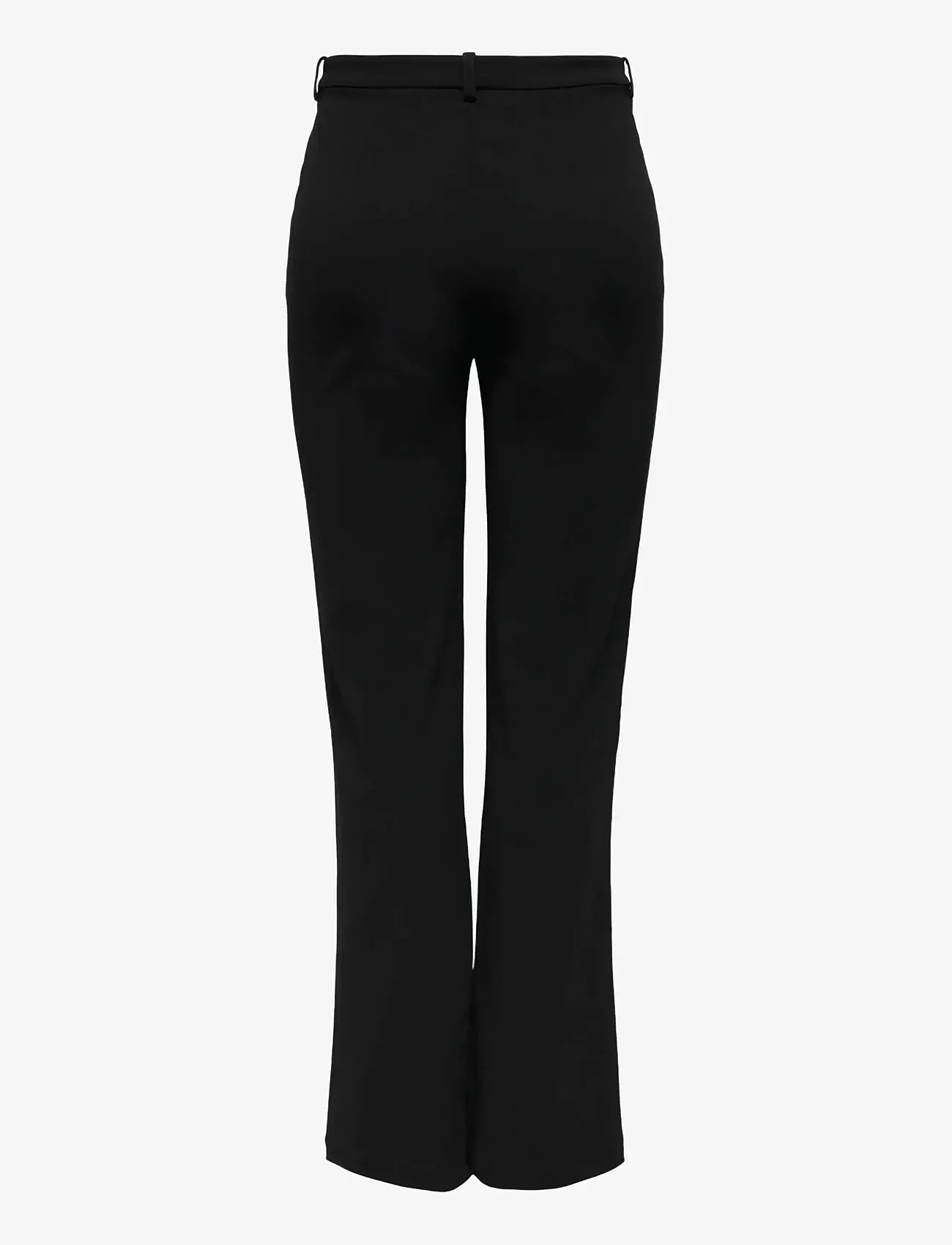 ONLY - ONLRAFFY-YO MID STR PANT PNT NOOS - straight leg hosen - black - 2