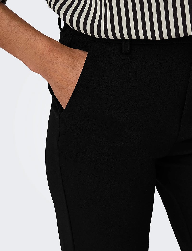 ONLY - ONLRAFFY-YO MID STR PANT PNT NOOS - straight leg hosen - black - 4