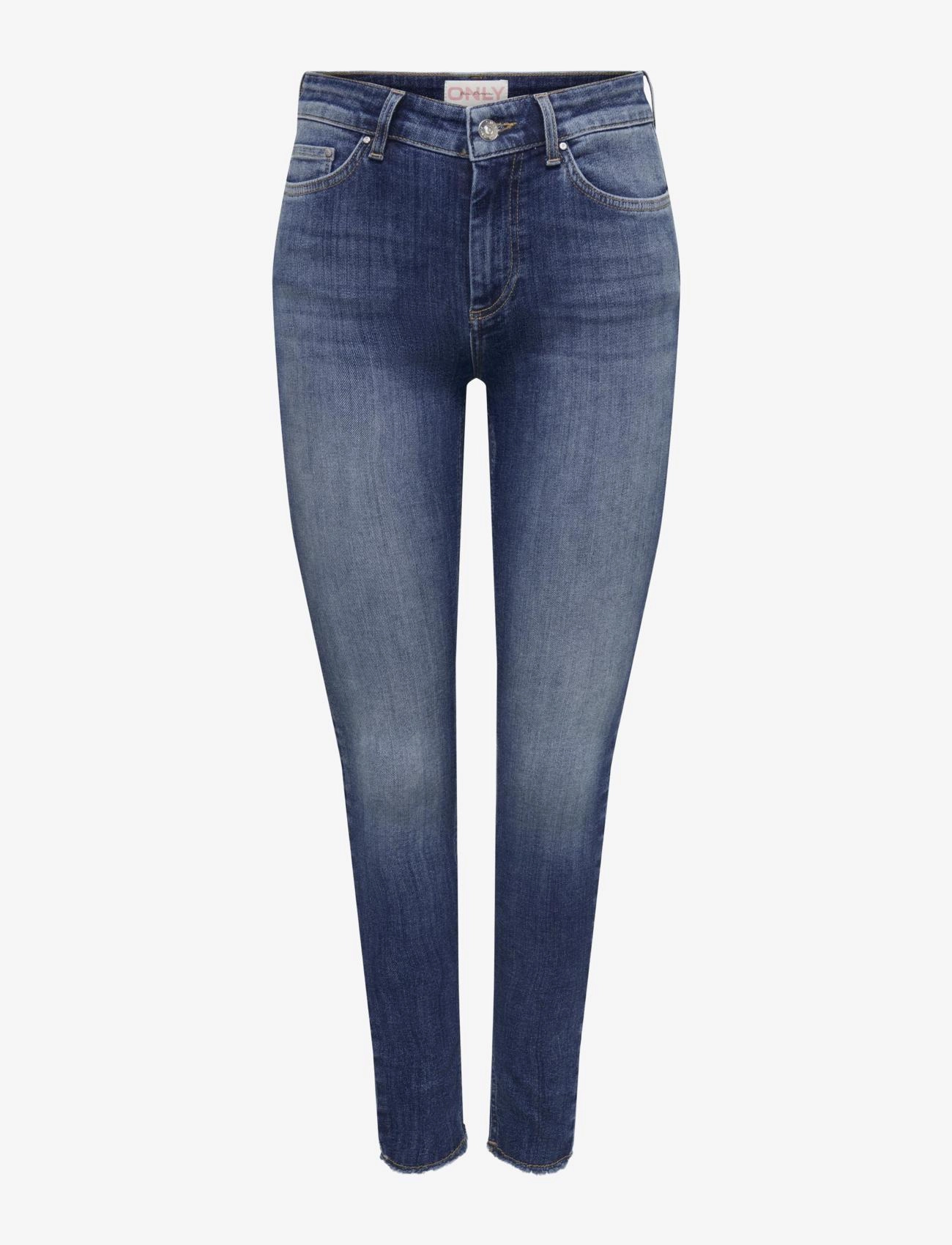 ONLY ONLBLUSH MID SK ANK  RW DNM REA194 NOOS - Jeans - MEDIUM BLUE DENIM / blue