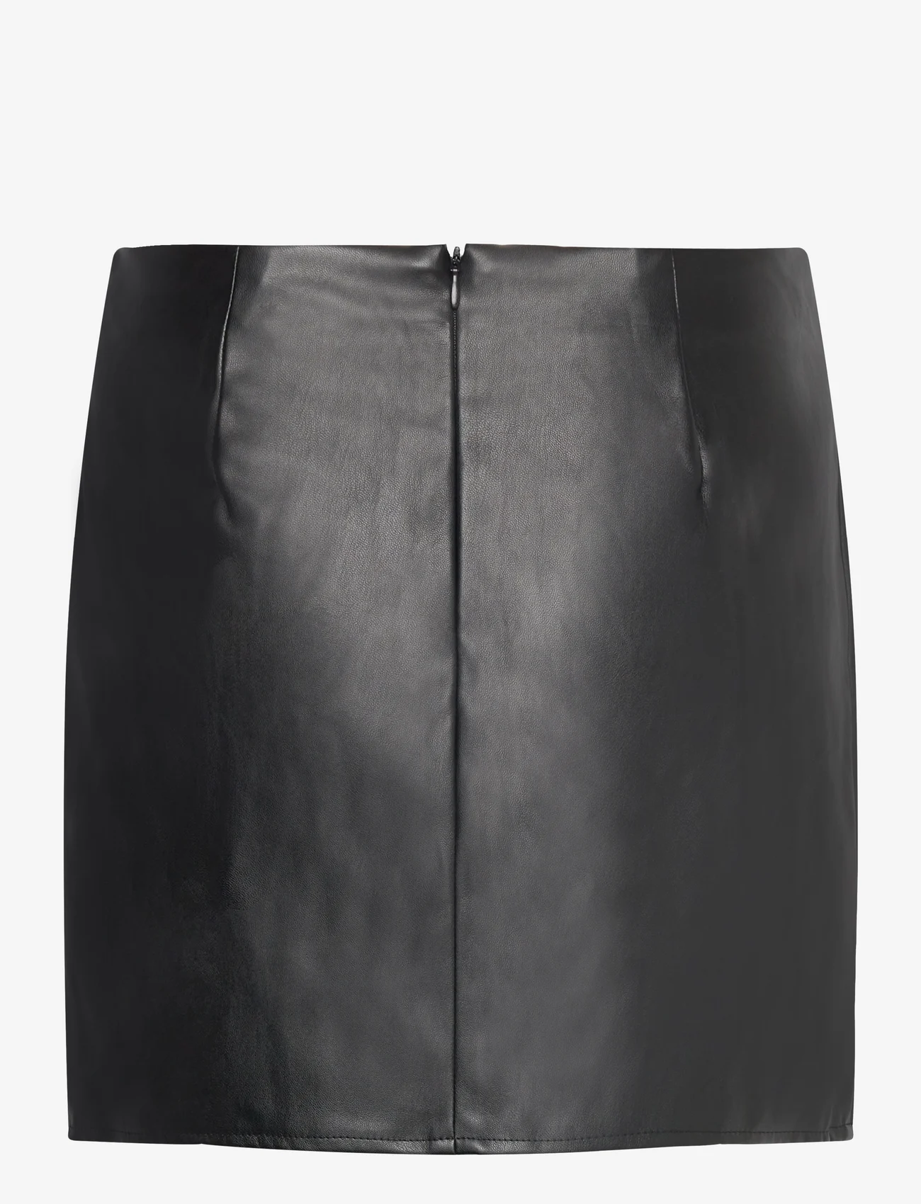 ONLY - ONLLENI FAUX LEATHER SLIT SKIRT PNT NOOS - lowest prices - black - 1