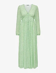 ONLY - ONLAMANDA L/S LONG DRESS CS PTM - festmode zu outlet-preisen - summer green - 0