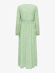 ONLY - ONLAMANDA L/S LONG DRESS CS PTM - sukienki letnie - summer green - 1