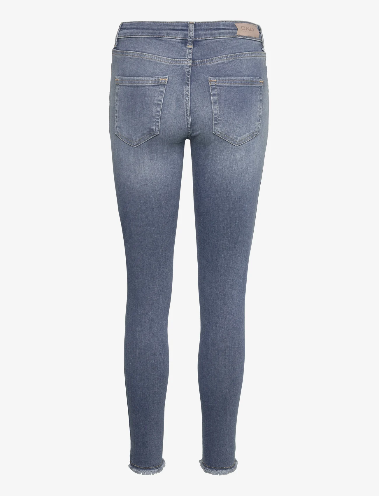 ONLY - ONLBLUSH MID SK ANK  RAW DNM REA231 - skinny jeans - special blue grey denim - 1