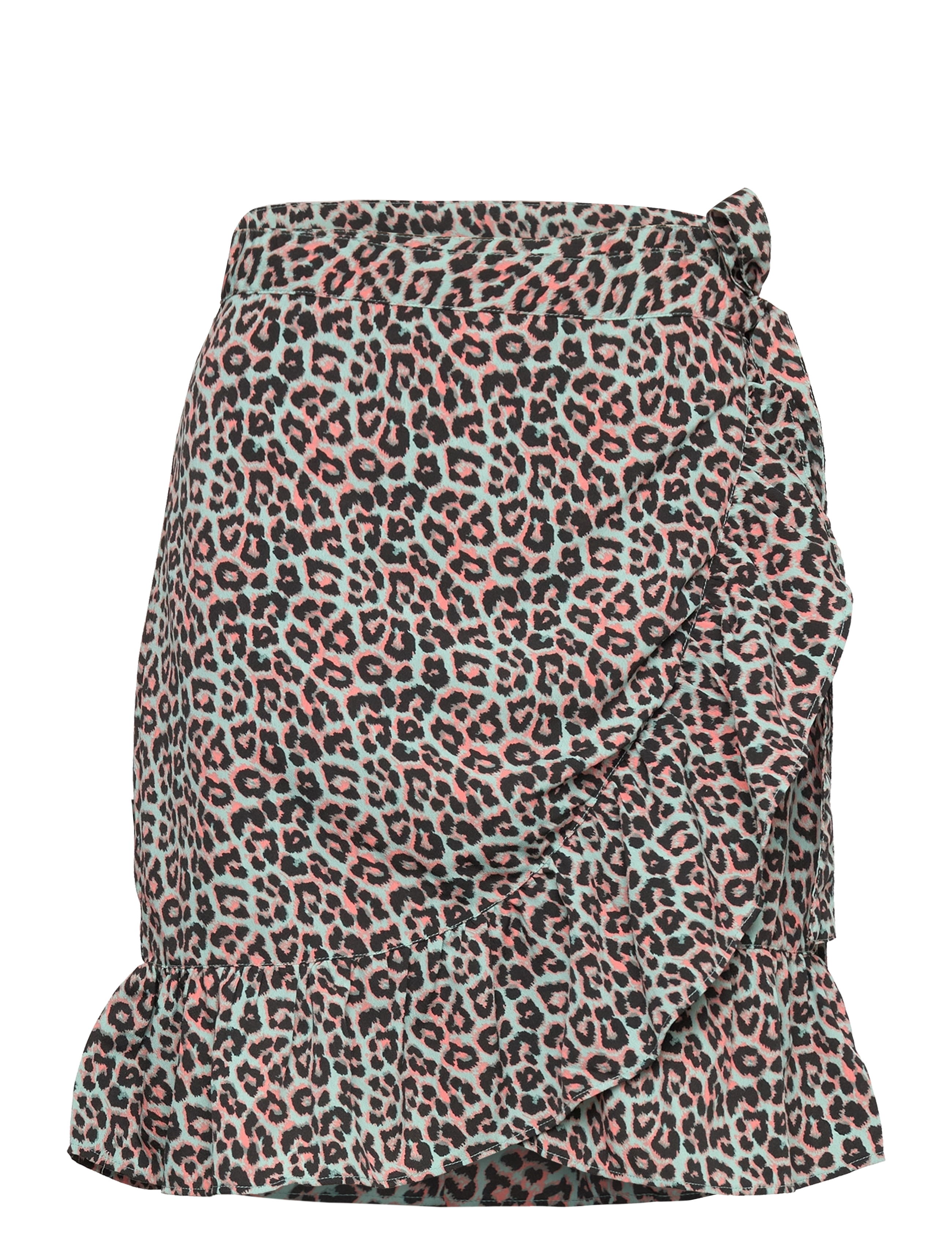 ONLY ONLCODY WRAP SKIRT CS PTM - Slå-om-nederdele - BERYL GREEN / multi