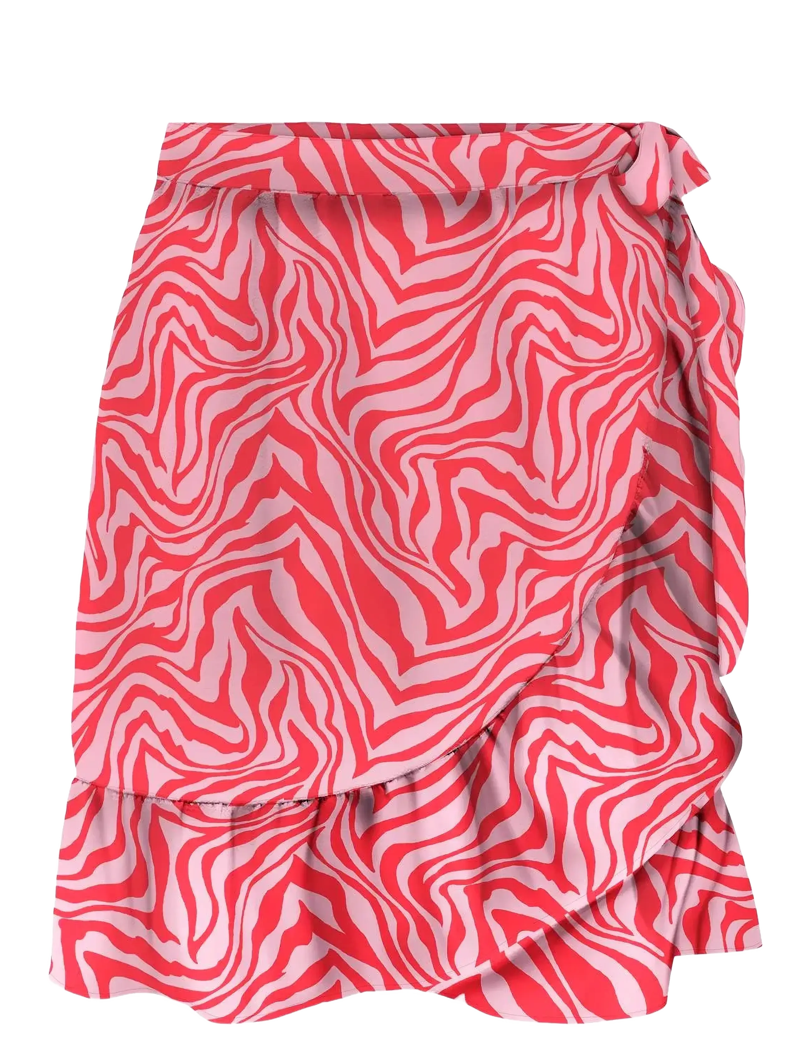 ONLCODY WRAP SKIRT CS PTM - BITTERSWEET